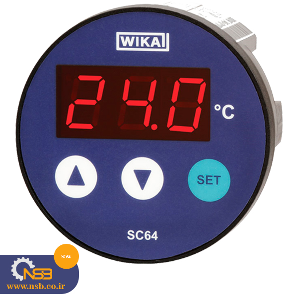 کنترل-کننده-دما-با-نشانگر-دیجیتال-ویکا-WIKA-مدل-SC64