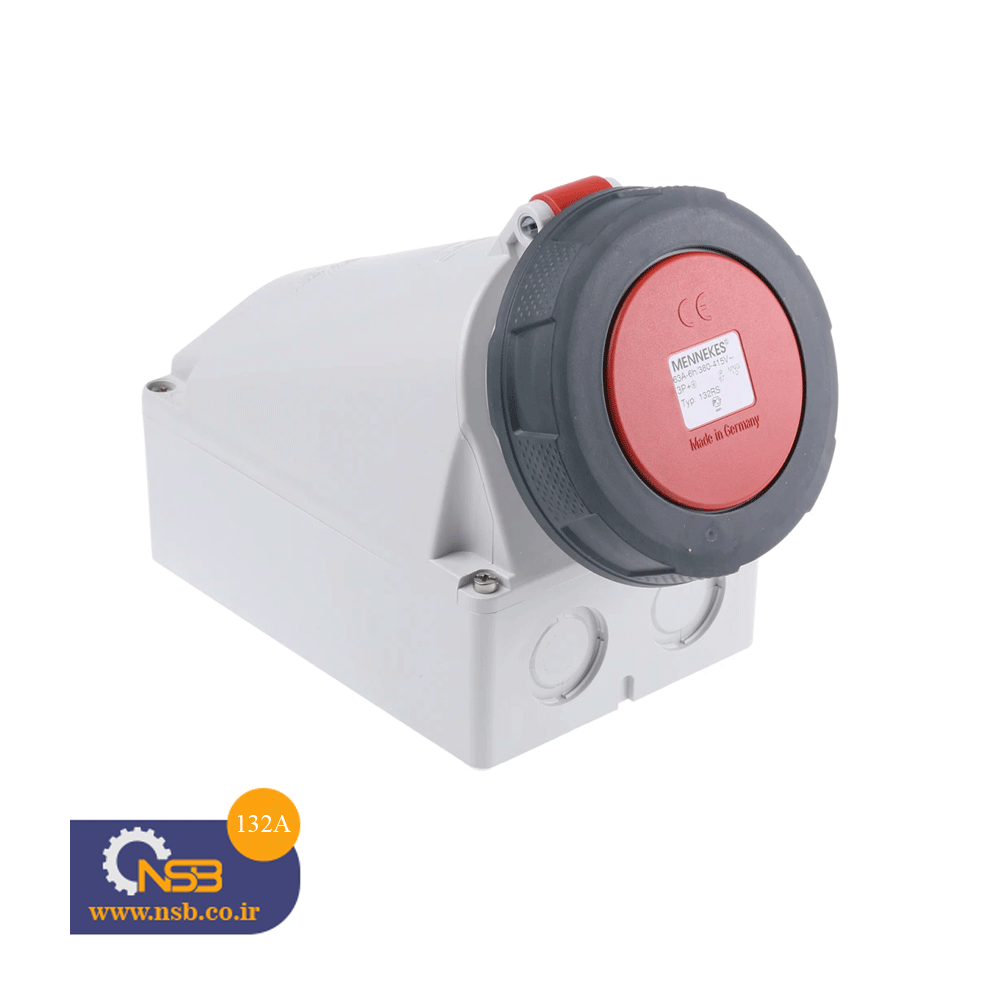 Wall-mounted-receptacle-Part-no.-132A Wall mounted receptacle Part no. 132A