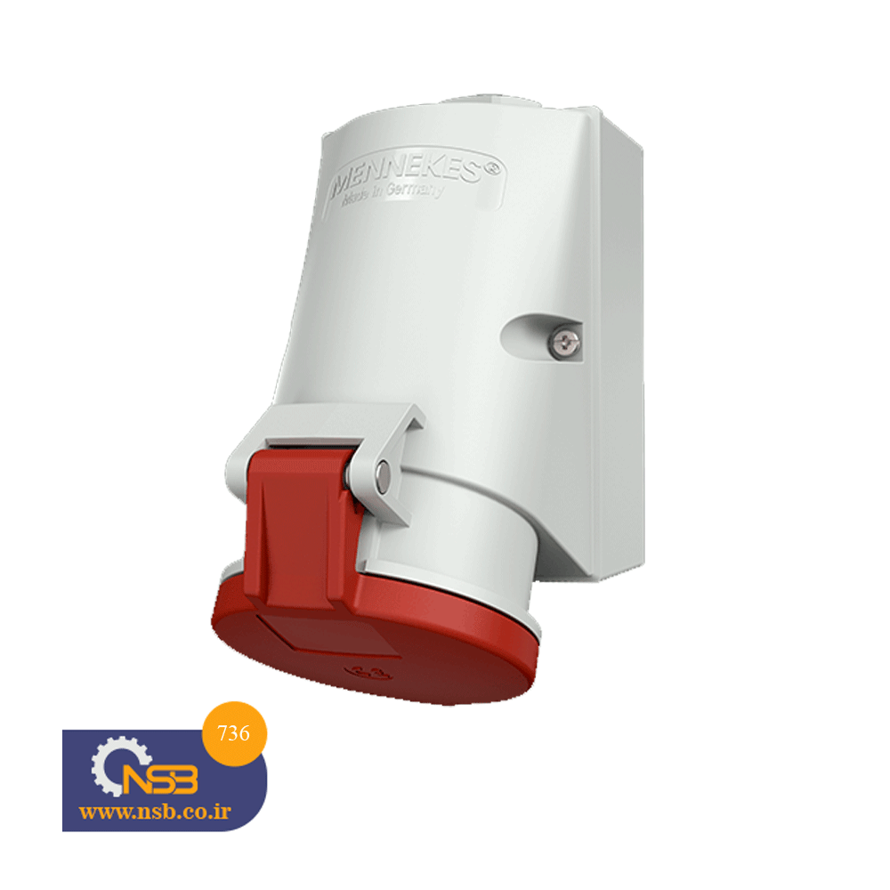 Wall-mounted-receptacle-Part-no.-736 Wall mounted receptacle Part no. 736